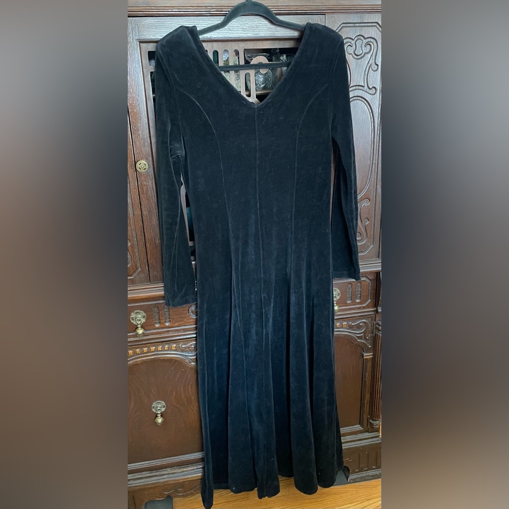 Vintage Velour Dress